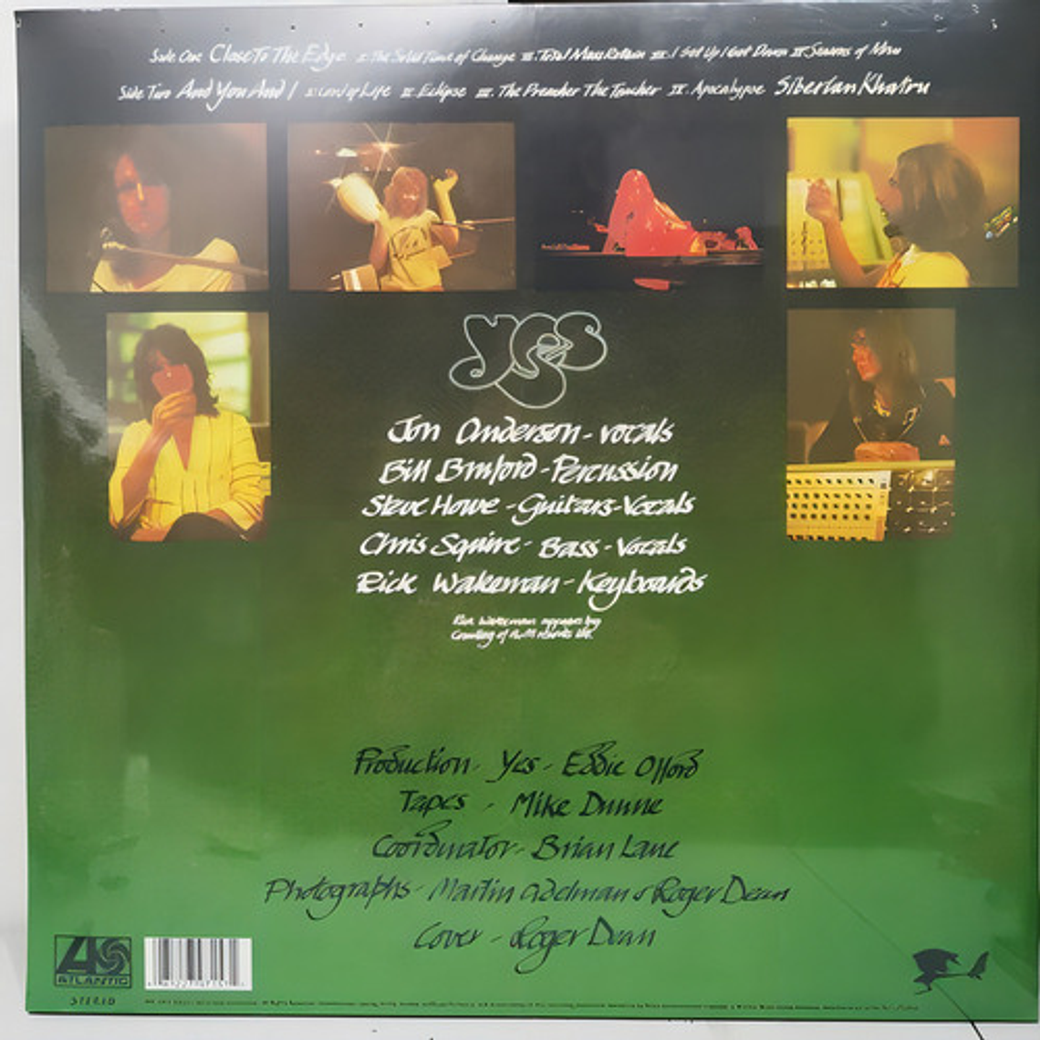 Yes - Close To The Edge Lp 3