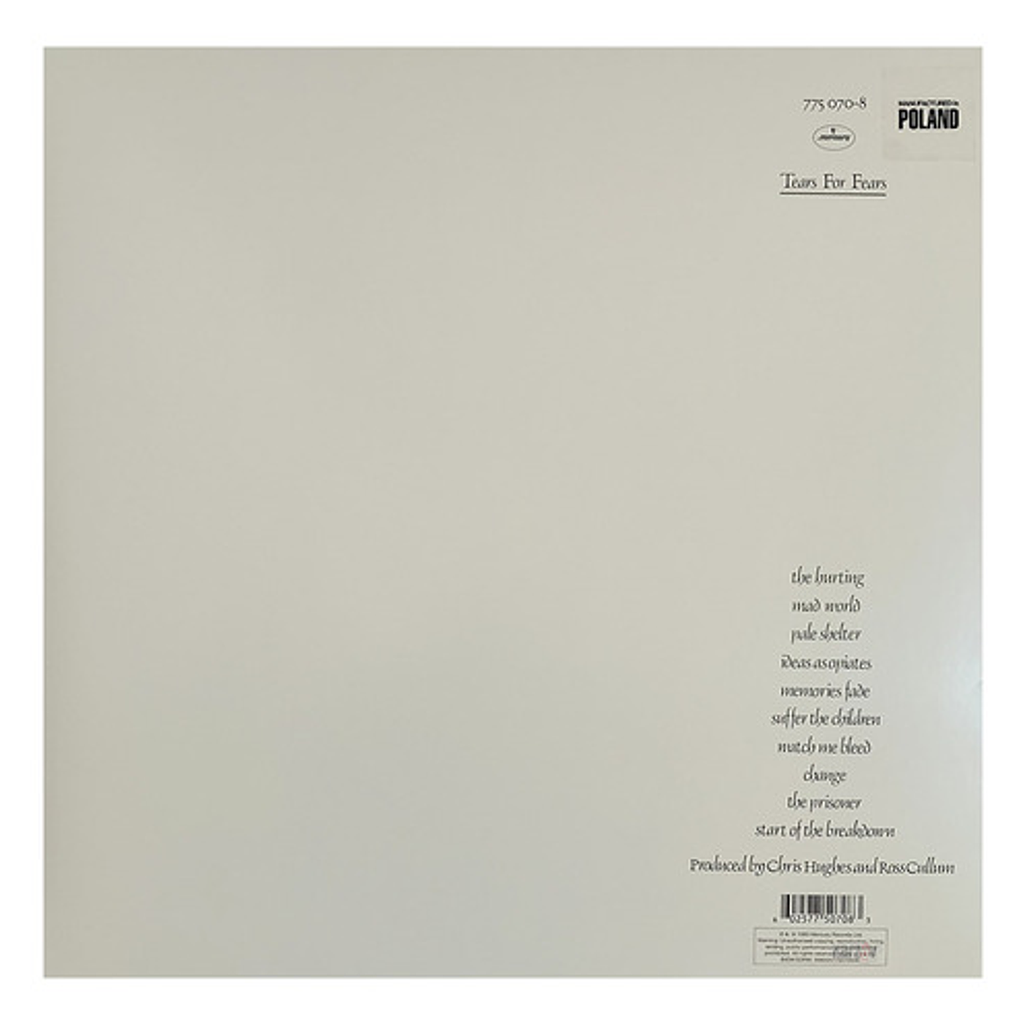 Tears For Fears - The Hurting 4