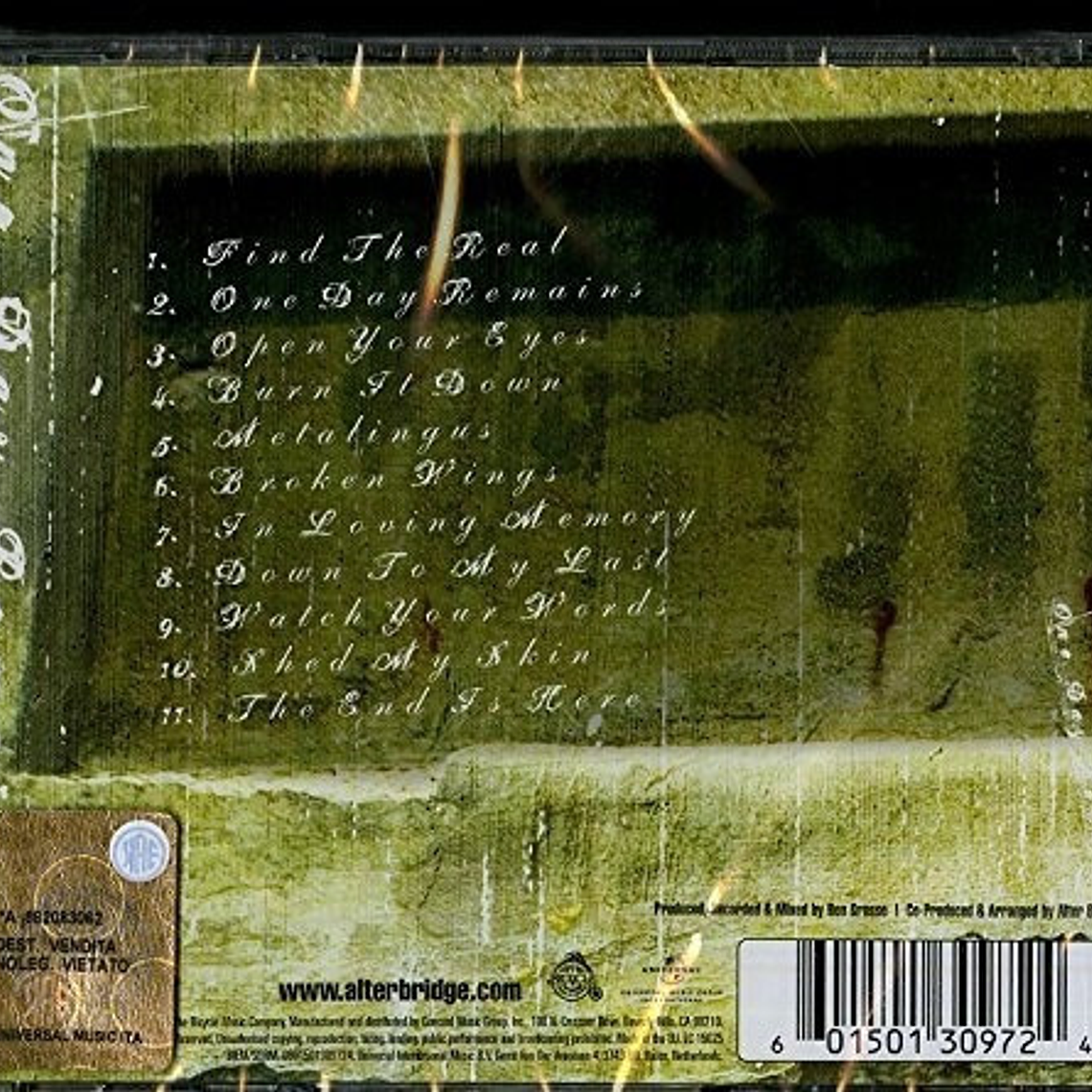 Alter Bridge - One Day Remains 2