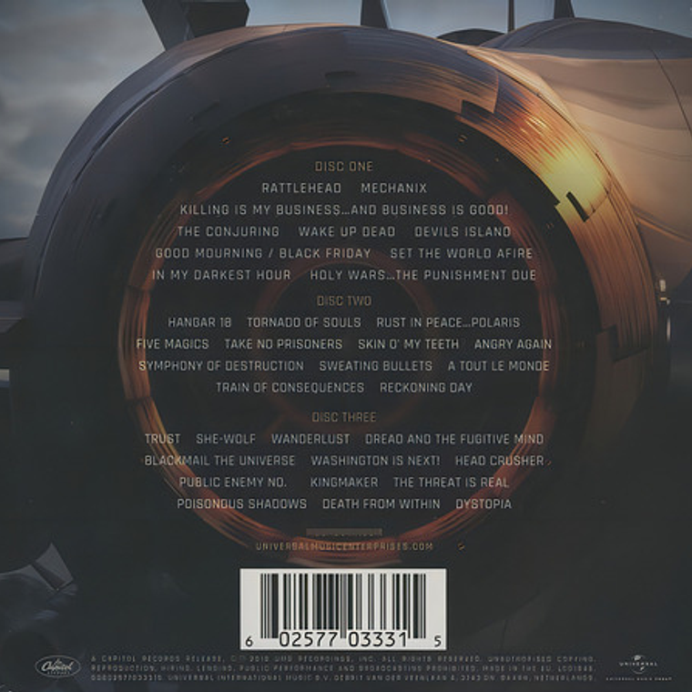 Megadeth - Warheads On Foreheads 3cd 4