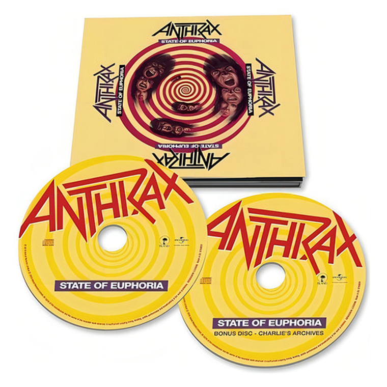 Anthrax - State Of Euphoria 2cd 1