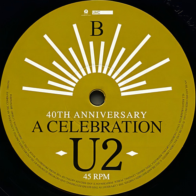 U2 - Celebration (40th. Anniversary 12p 5