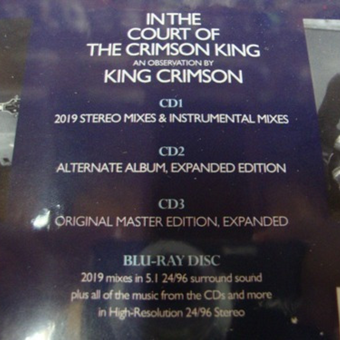 King Crimson - In The Court Of The Crimson King (50) Br+3cd 9