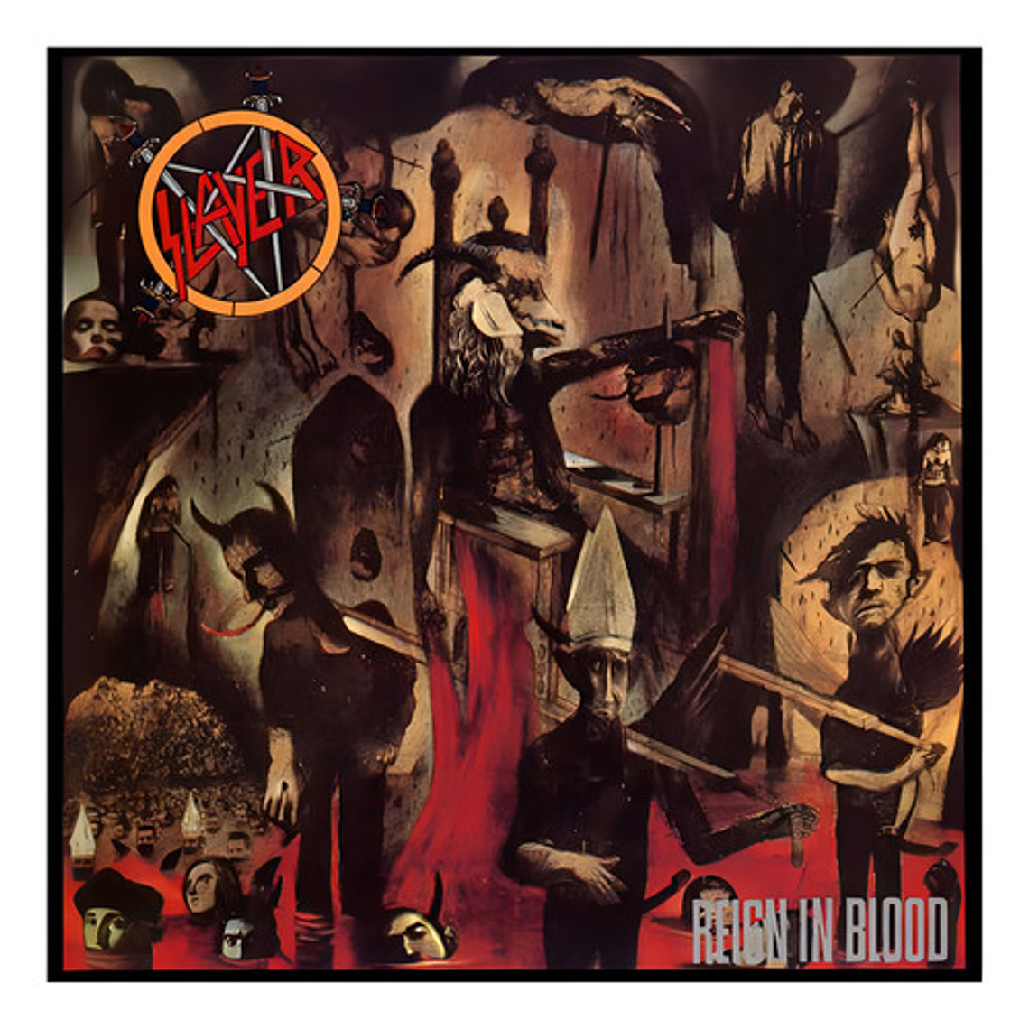 Slayer - Reign In Blood (blue Vinyl) Lp 3