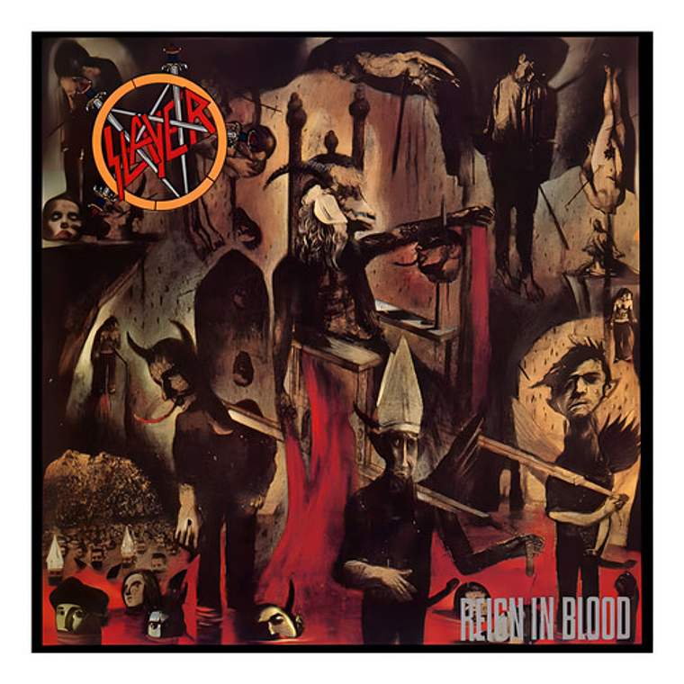 Slayer - Reign In Blood (blue Vinyl) Lp 3