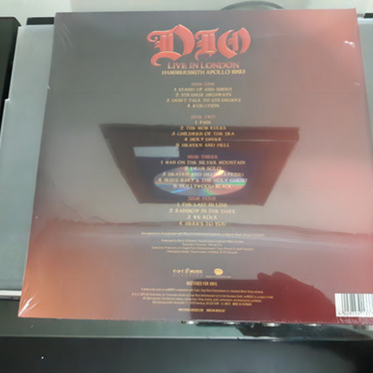 Dio - Live In London - Hammersmith A 2lp 4