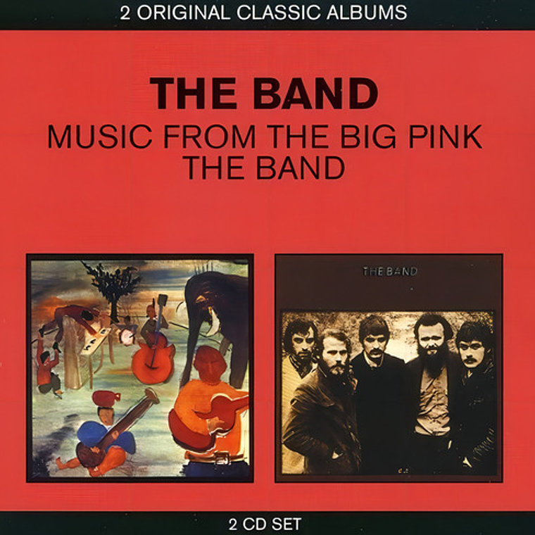 The Band - Music From Big Pink - The Band 2cd 1