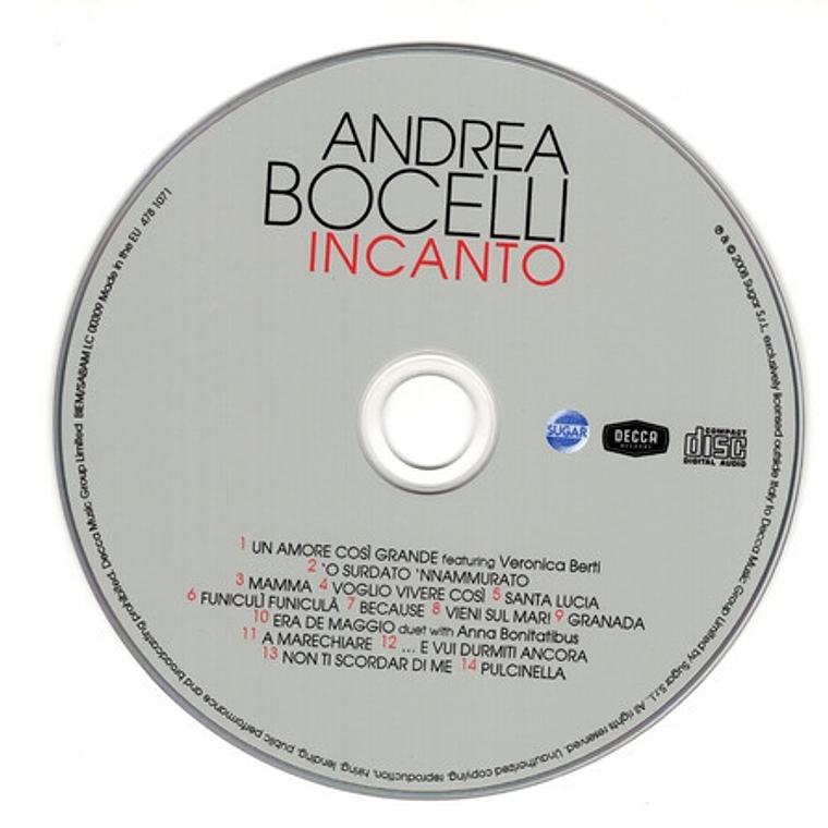 Andrea Bocelli - Incanto 3