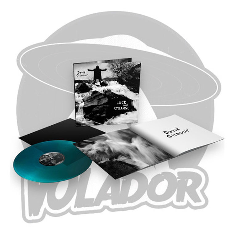 Vinilo Azul Transparente Luck And Strange De David Gilmour, 2024 1