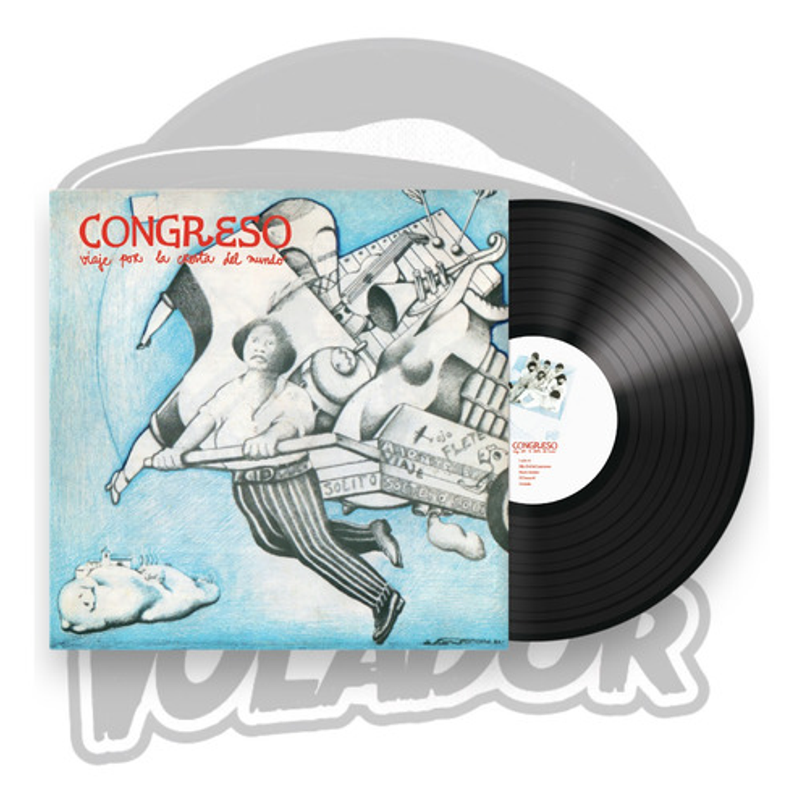 Vinilo Congreso Viaje Por La Cresta Del Mundo Nuevo Y Sellad Versión Del Álbum Estándar 1