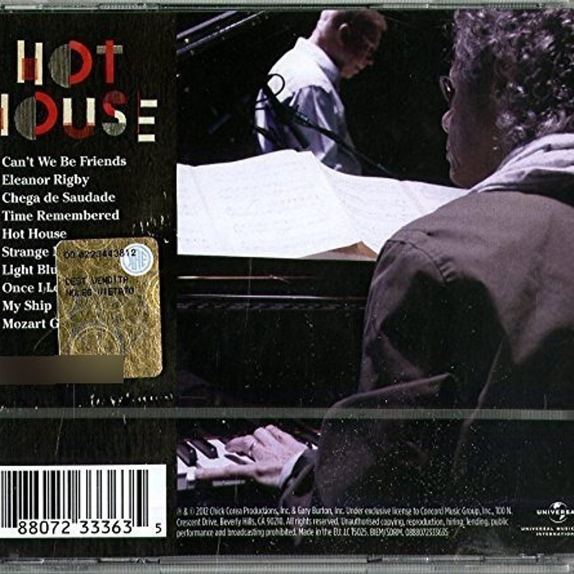 Chick Corea And Gary Burton - Hot House 2