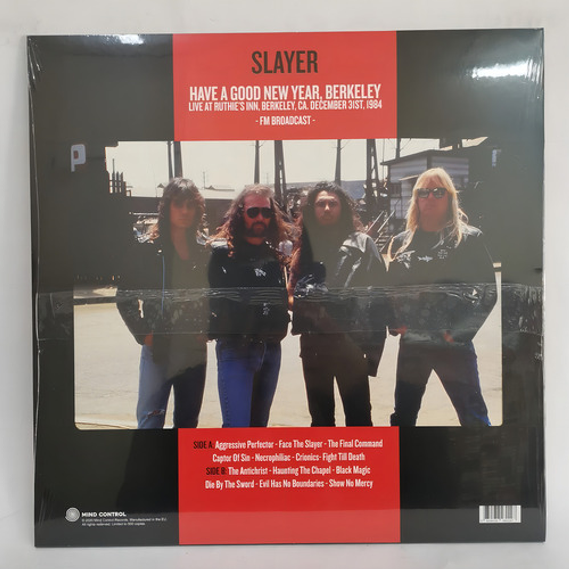 Slayer - Have A Good New Year, Berkeley... 1984 (vinilo) 3