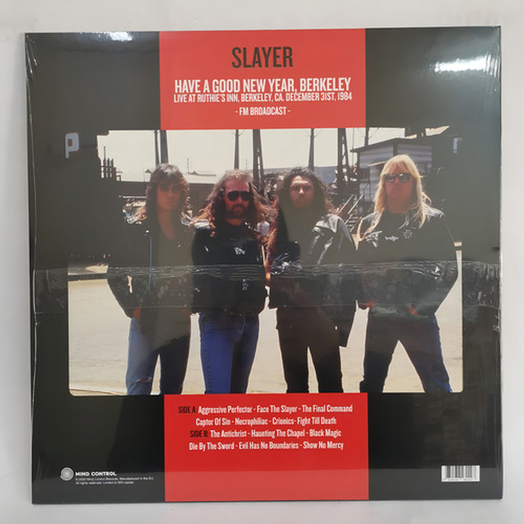 Slayer - Have A Good New Year, Berkeley... 1984 (vinilo) 3