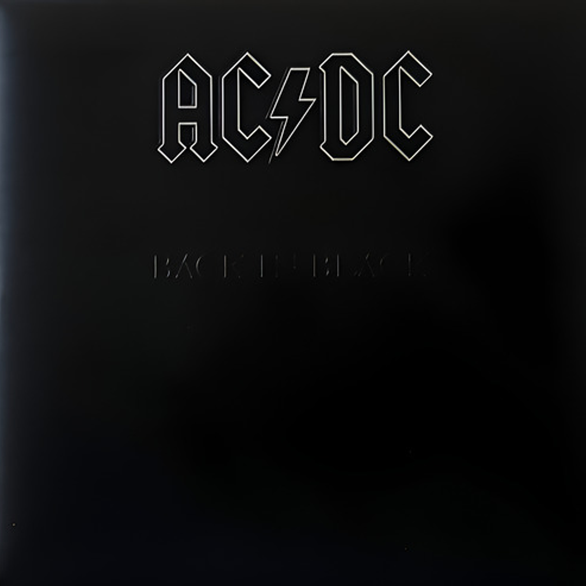 Vinilo Rock Ac/dc Back In Black 10 Canciones 42 Min 9