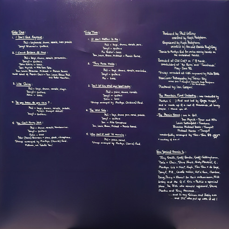 Phil Collins - Hello I Must Be Goi Lp 4