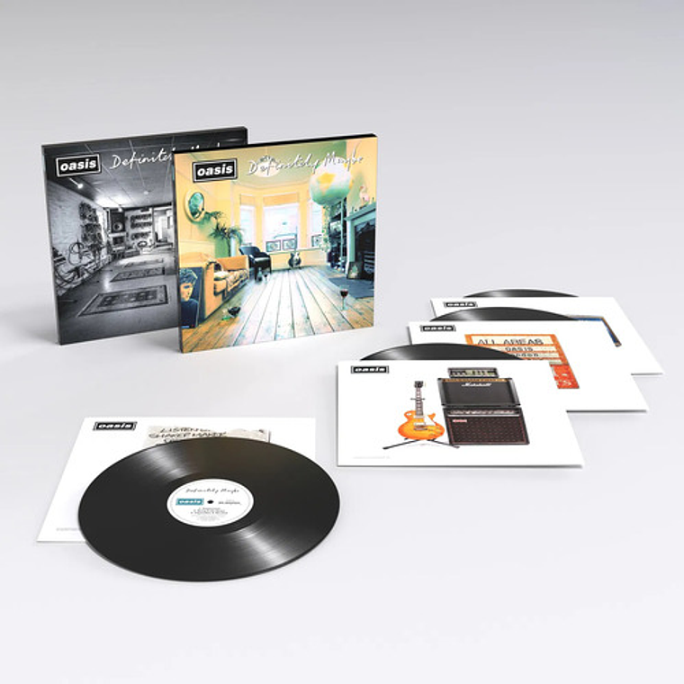 - Definitely Maybe 30th Anniversary - Caja De Vinilos De 2024 Producida Por Big Brother - Incluye Temas Adicionales 1