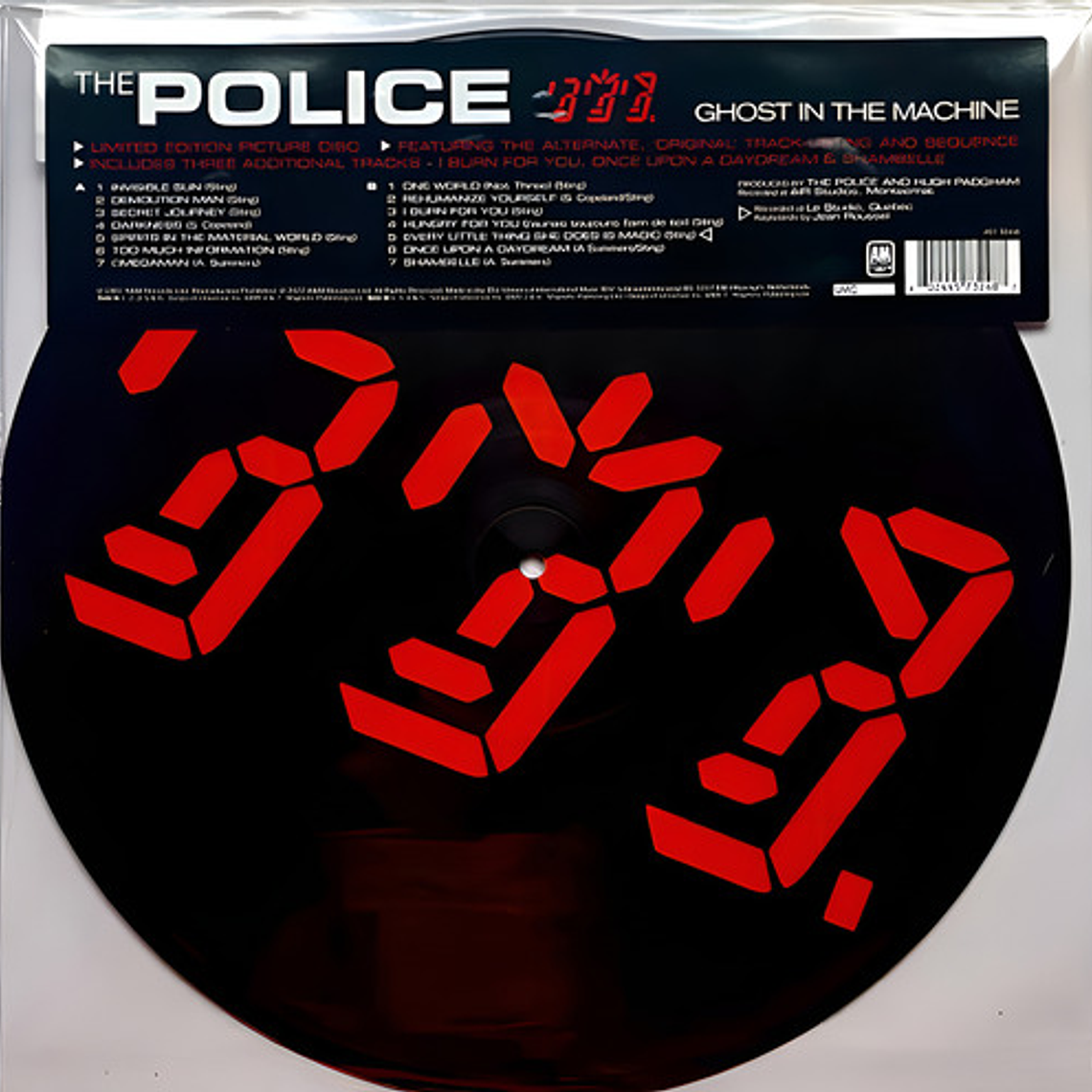 The Police - Ghost In The Machine (picture Disc) Lp 1