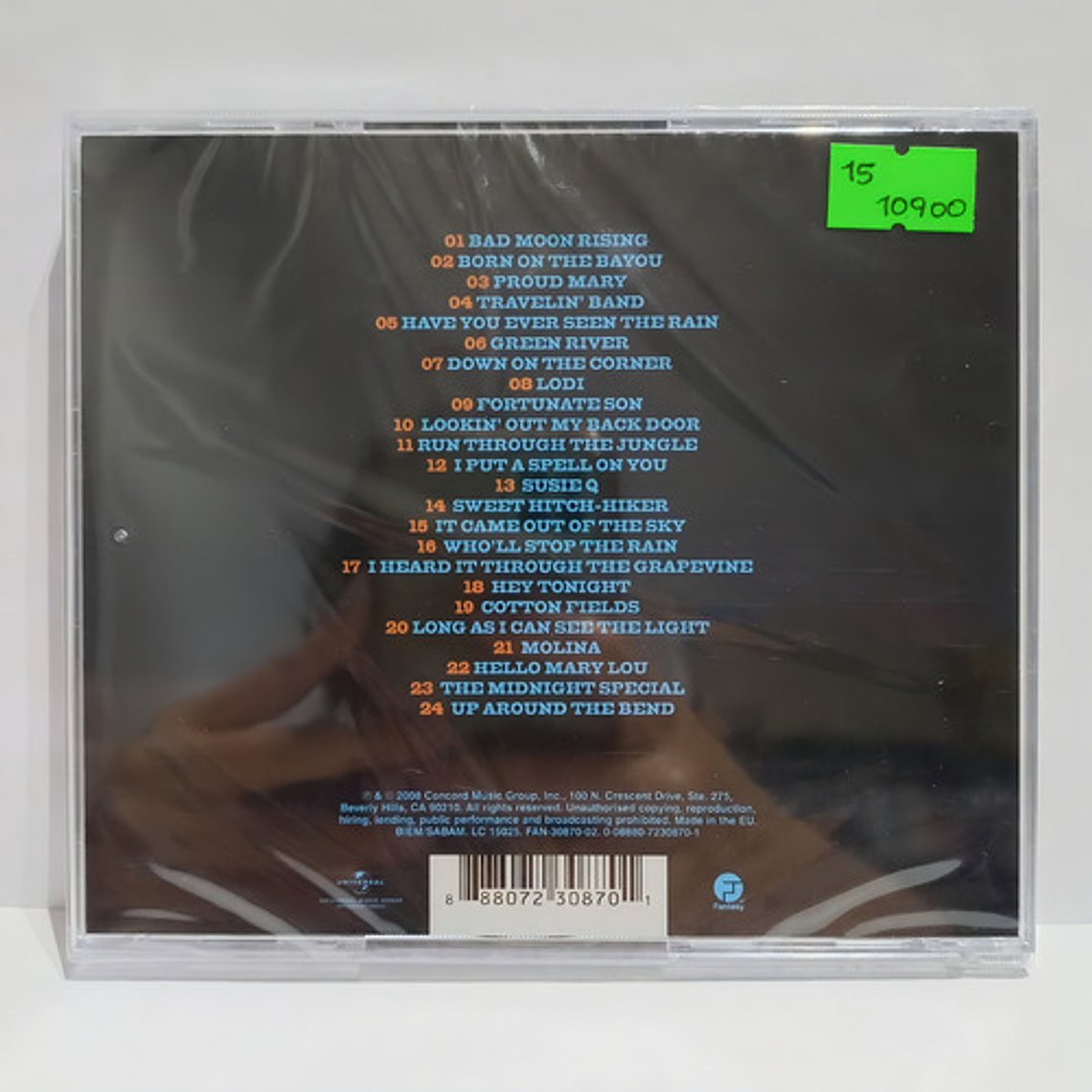 Cd Creedence Clearwater Revival Best Of Rock 2008 Europa 24 Canciones 1