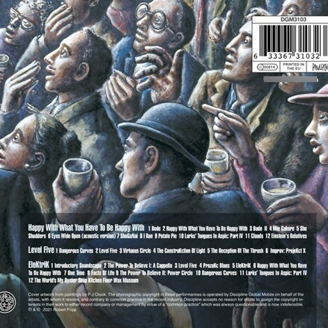 King Crimson - Happy With What You H 3cd 2