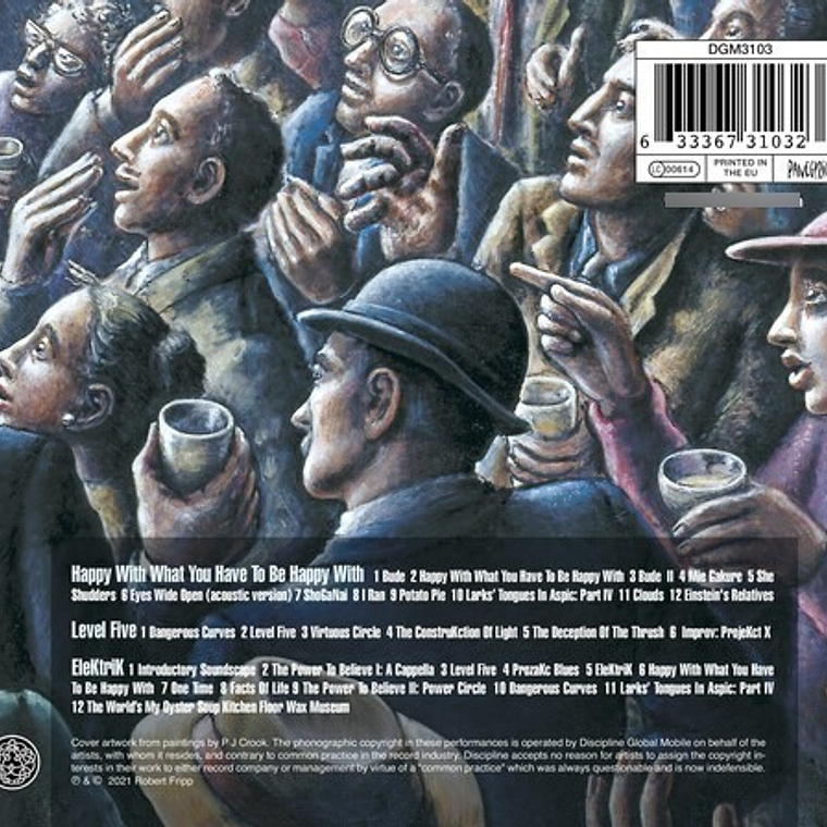 King Crimson - Happy With What You H 3cd 2