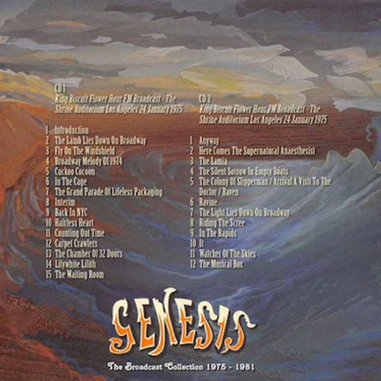 Genesis - The Broadcast Collection 1975 - 1981 5cd 3