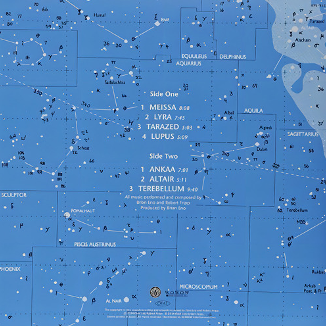 Fripp And Eno - The Equatorial Stars Vin 2