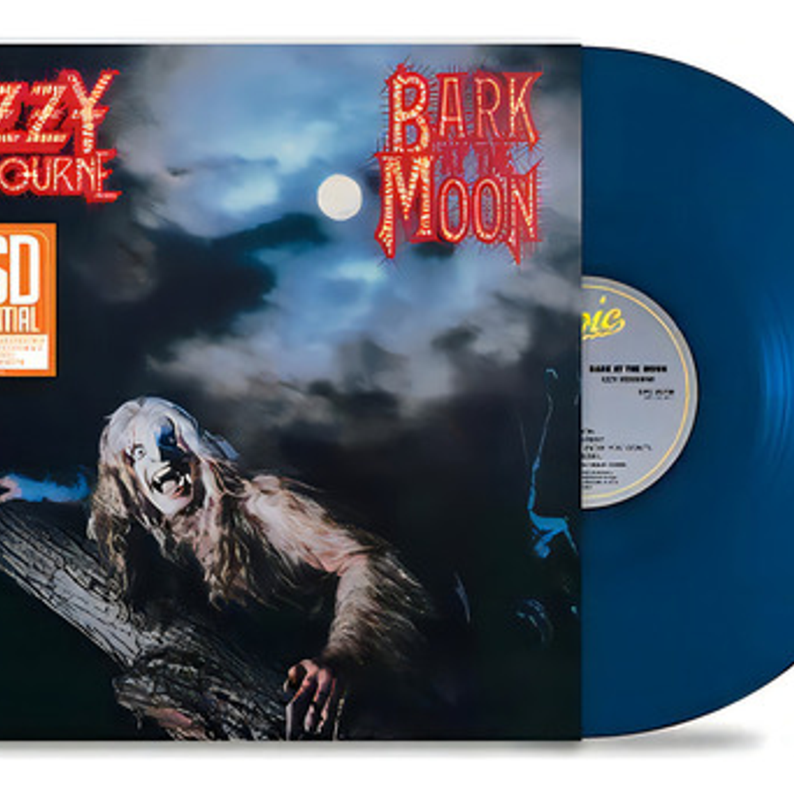 Lp Ozzy Osbourne Bark At The Moon, Versión De Álbum De Edición Limitada En Vinilo Sellado 1