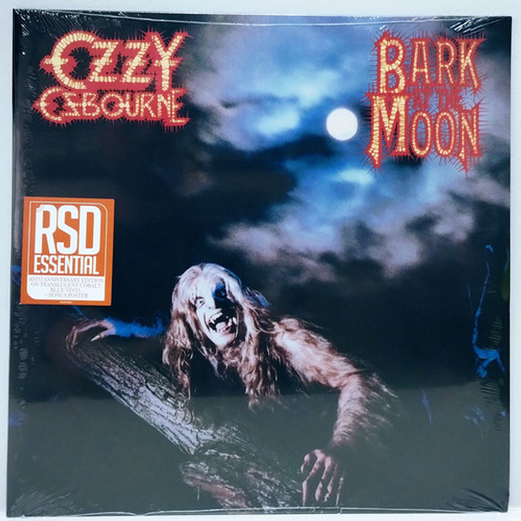 Lp Ozzy Osbourne Bark At The Moon, Versión De Álbum De Edición Limitada En Vinilo Sellado 2