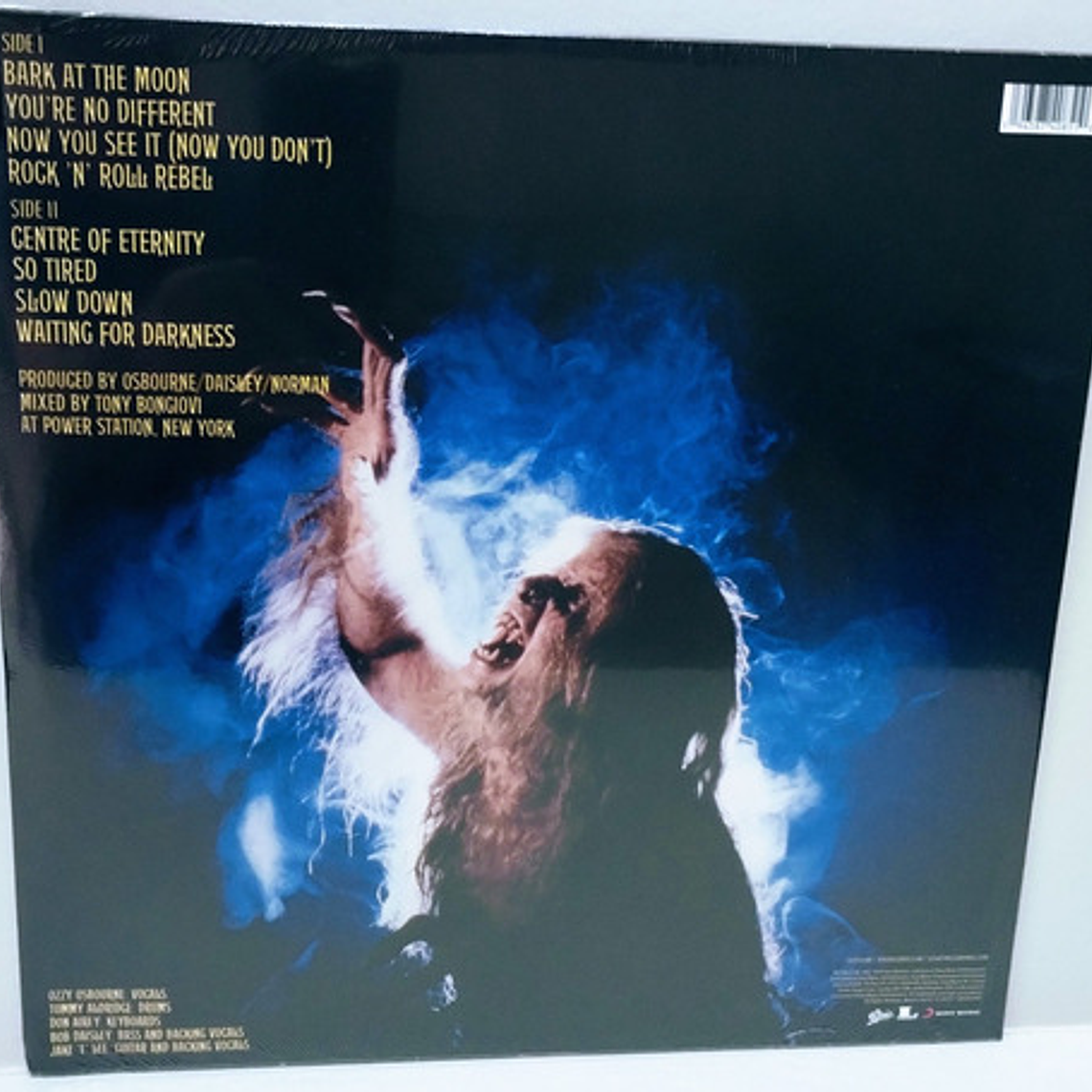 Lp Ozzy Osbourne Bark At The Moon, Versión De Álbum De Edición Limitada En Vinilo Sellado 4
