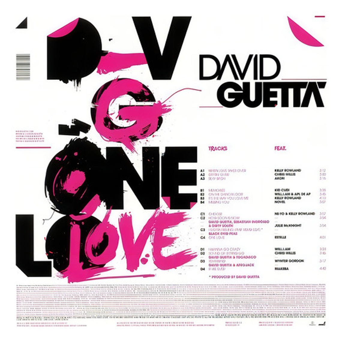 David Guetta - One Love Lp 2