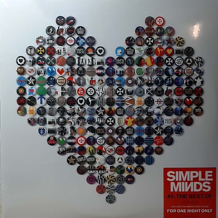 Simple Minds - Forty: The Best Of Simple Minds (lp) 1