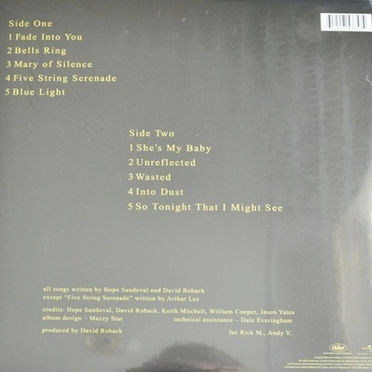 Mazzy Star - So Tonight That I Might See 2