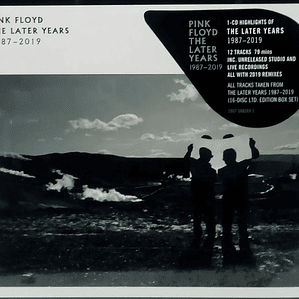 Pink Floyd - The Later Years 1987-2019