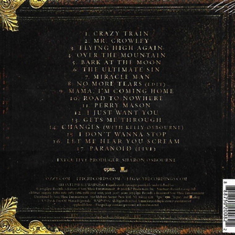 Ozzy Osbourne - Memoirs Of Madman Cd 3