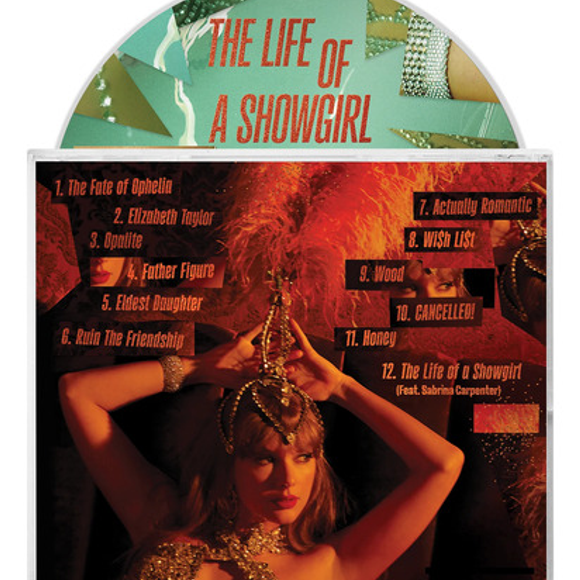 Taylor Swift - The Life Of A Showgirl (cd) 2