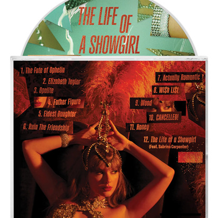 Taylor Swift - The Life Of A Showgirl (cd) 2