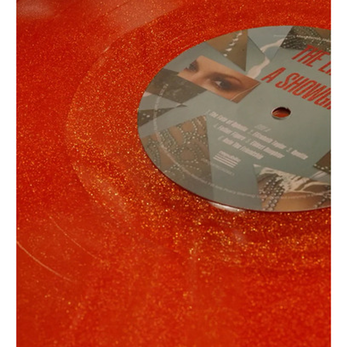 Vinilo Naranja Glitter The Life Of A Showgirl-taylor Swift Estándar 5