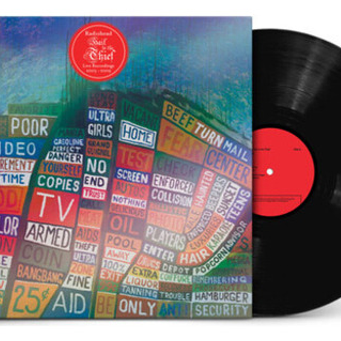 Vinilo Radiohead Hail To The Thief En Vivo 2003-2009 Físico 12 Canciones 1