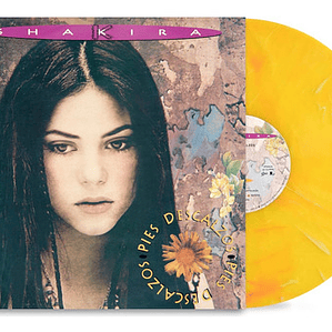 Shakira - Pies Descalzos (yellow/red Swirl Marble Vinyl)