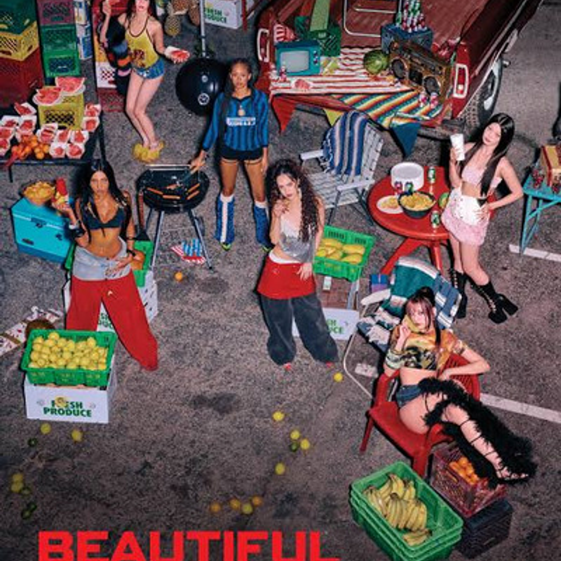 Cd Katseye Beautiful Chaos [hermosa Versión 1