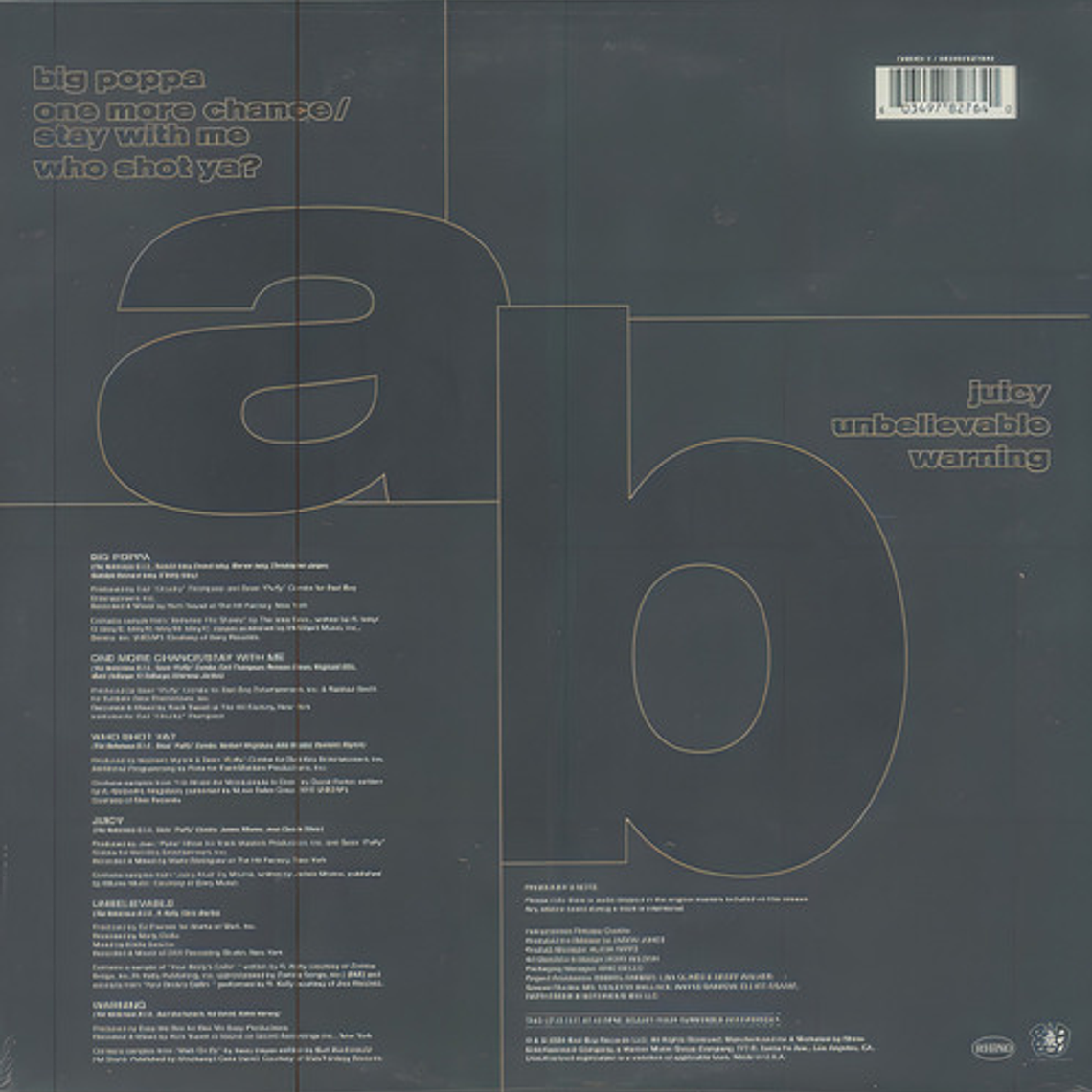 Vinilo Notorious B.i.g. Ready To Die Instrumentals Hip Hop Edición Limitada 2