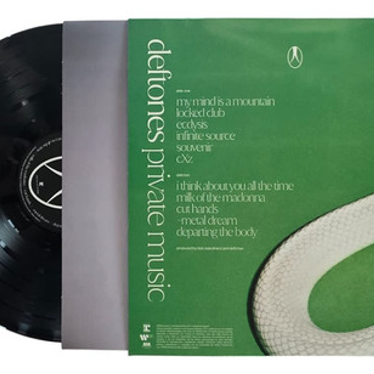 Deftones - Private Music (vinilo Negro / Ed. Chilena) 3