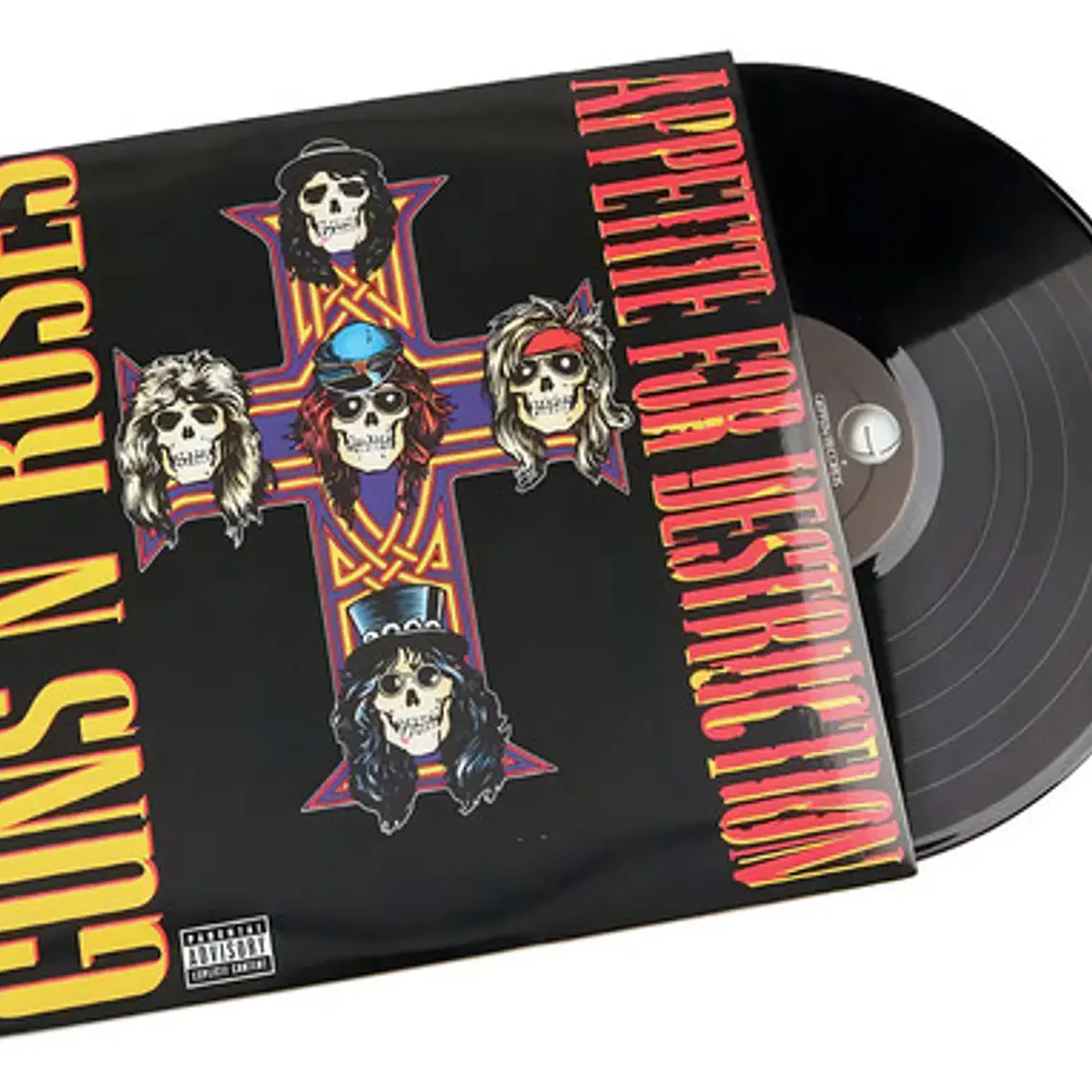 Guns N' Roses Appetite For Destruction Vinilo Nuevo Reedición 3