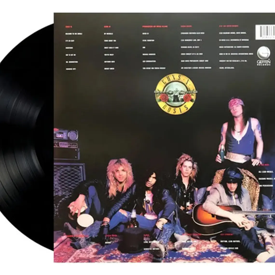 Guns N' Roses Appetite For Destruction Vinilo Nuevo Reedición 5