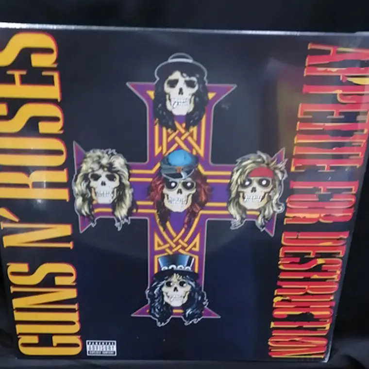 Guns N' Roses Appetite For Destruction Vinilo Nuevo Reedición 6