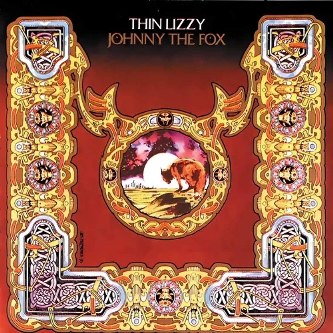 Cd Thin Lizzy Johnny The Fox Rock Álbum Edición Vertigo Europeo 1