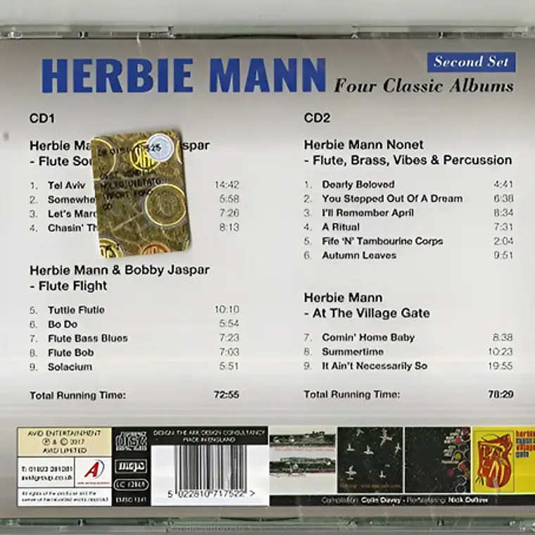 Cd: 4 Classic Albums Flute Souffle / Flute Flight / Flute B 2