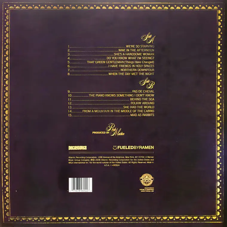 Vinilo Panic! At The Disco Pretty Odd Rock Formato Físico Europeo 2