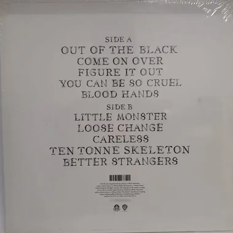 Royal Blood Album Homonimo Vinilo Nuevo Y Sellado 2