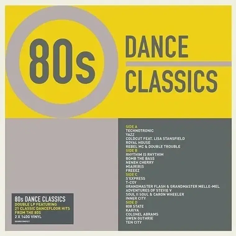 80s Dance Classics Varios Artistas Vinilo Doble Nuevo Import 1